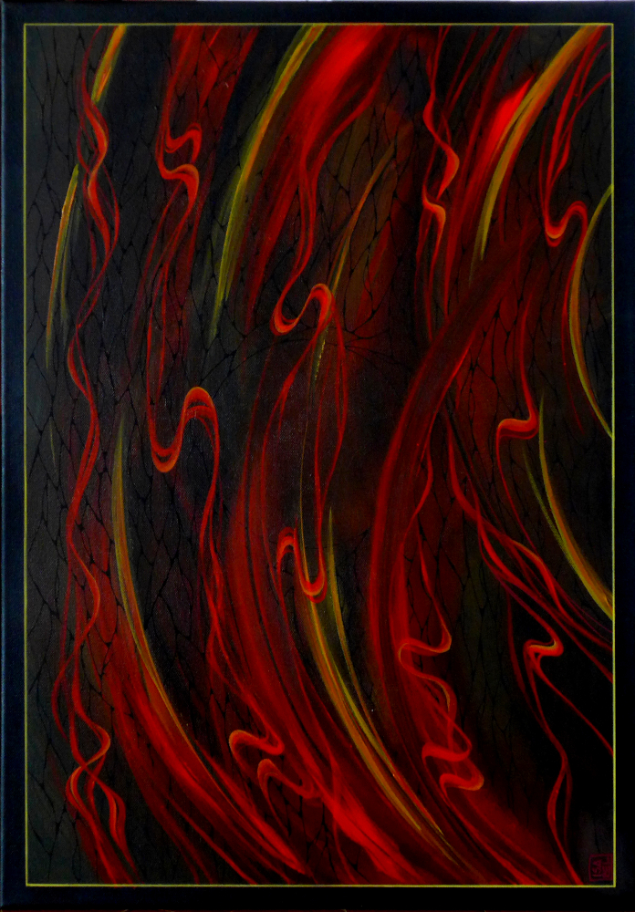 Peinture intuitive Isabelle Guigou