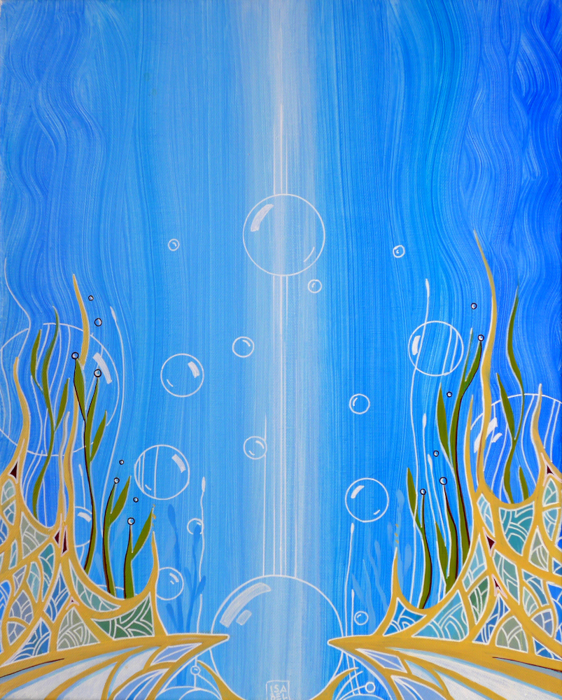 Peinture intuitive Isabelle Guigou