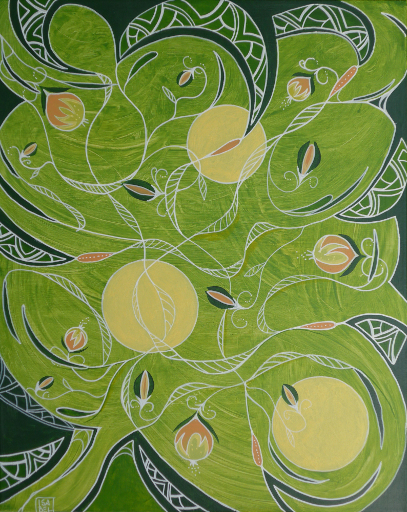 peinture intuitive Isabelle Guigou