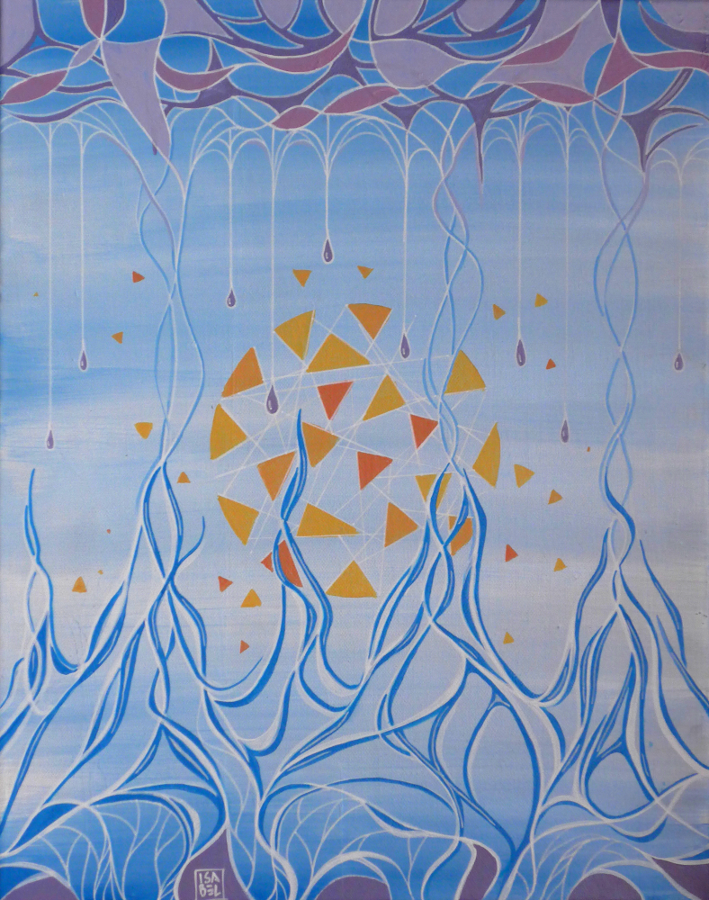 Peinture intuitive Isabelle Guigou