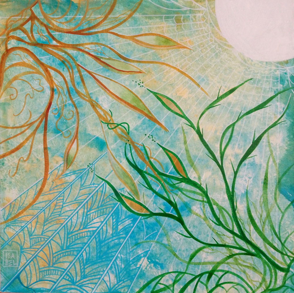 peinture intuitive Isabelle Guigou