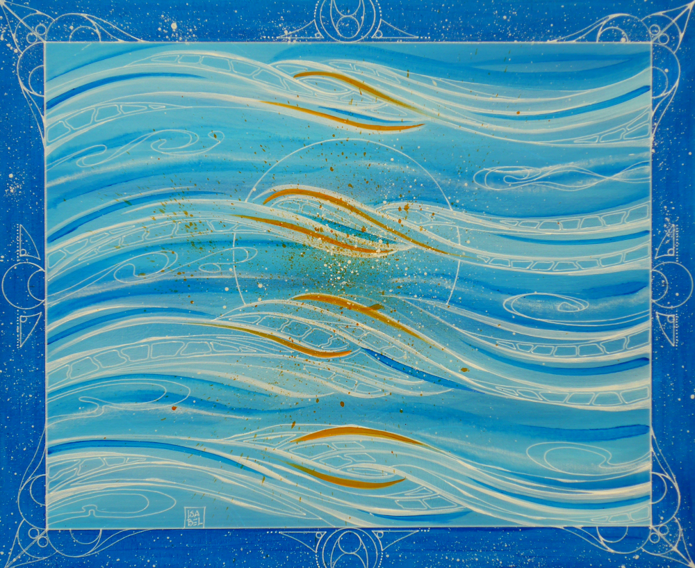 Peinture intuitive Isabelle Guigou