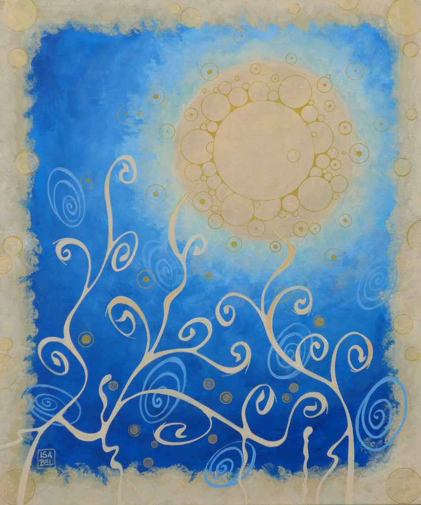 peinture intuitive Isabelle Guigou