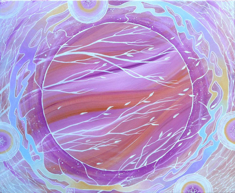 peinture intuitive Isabelle Guigou