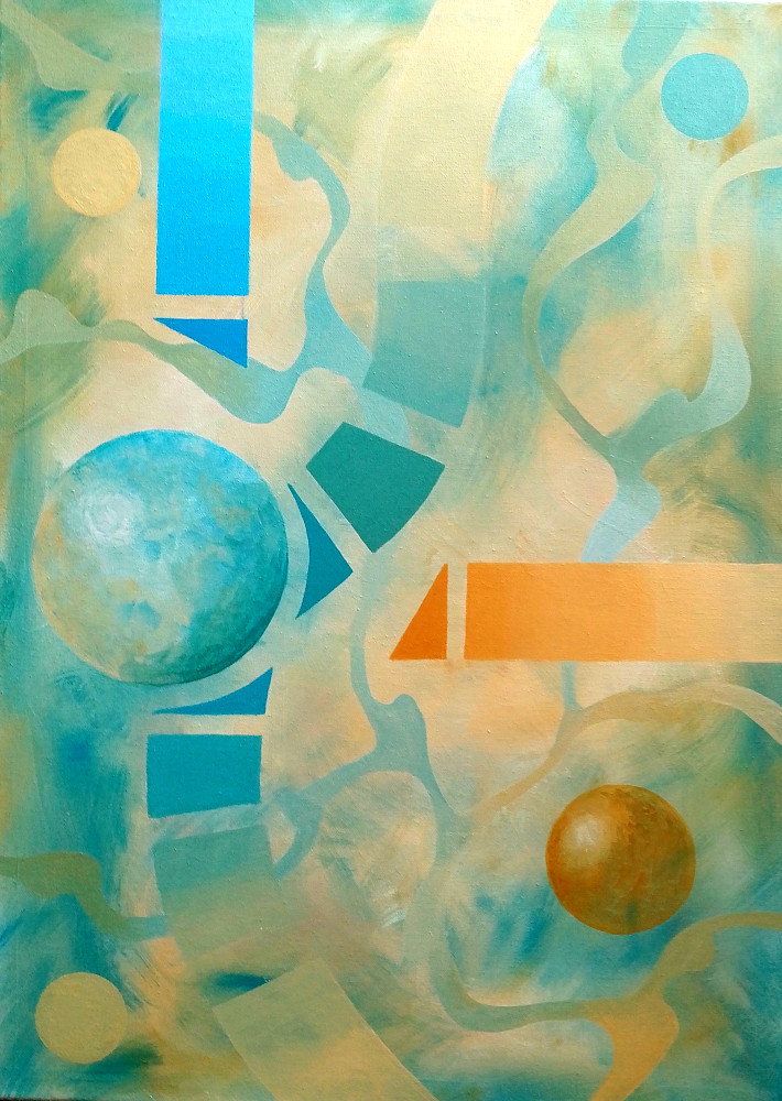 Peinture intuitive Isabelle Guigou