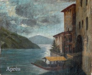 Tableau après restauration