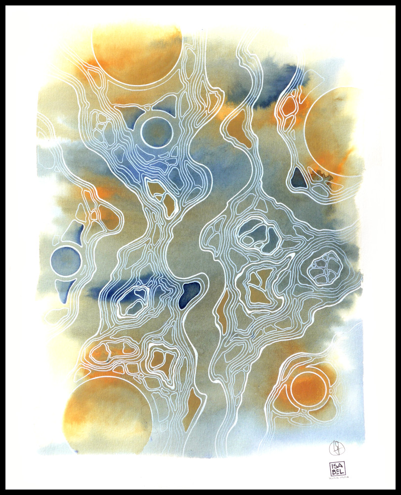 Isabelle Guigou peinture intutiive