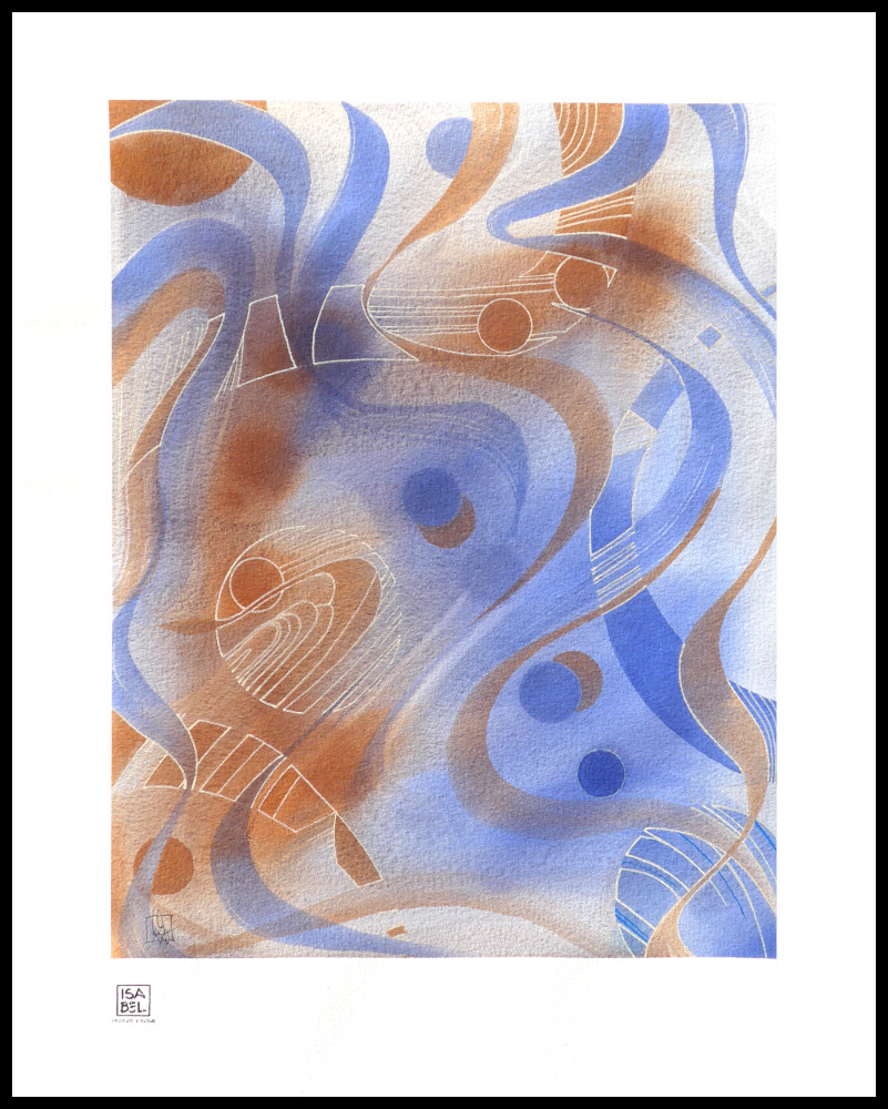 Isabelle Guigou peinture intuitive