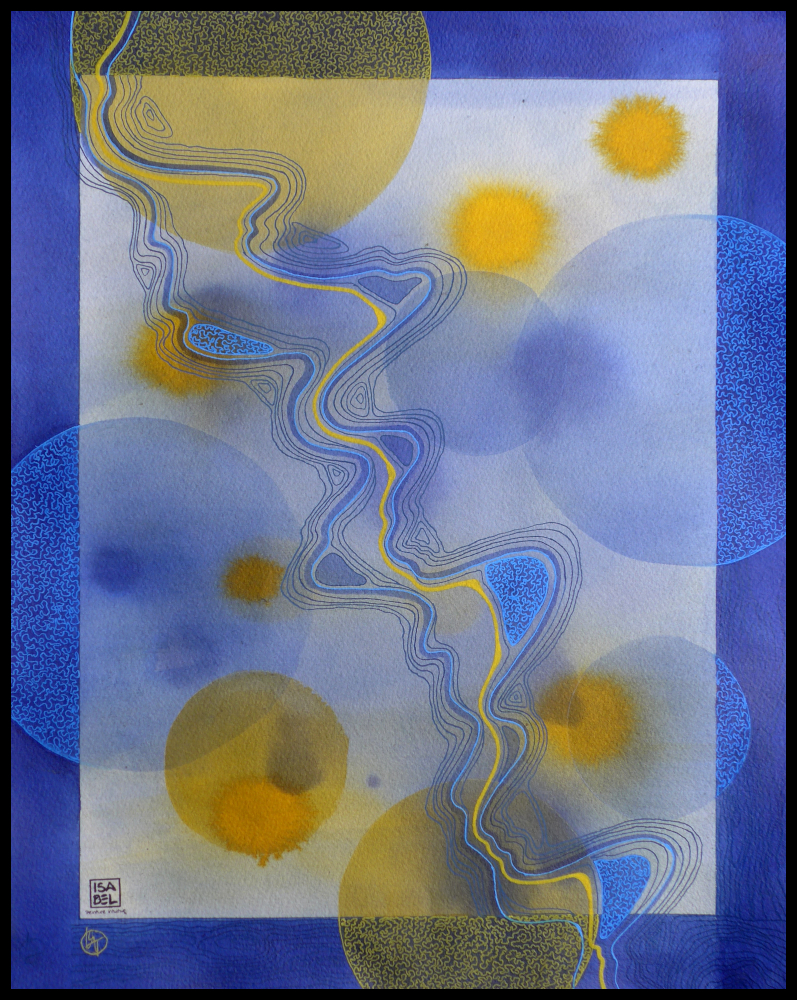 Peinture intuitive Isabelle Guigou