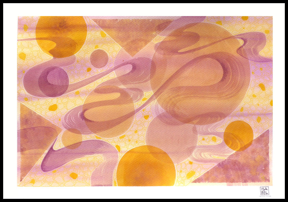 peinture intuitive Isabelle Guigou