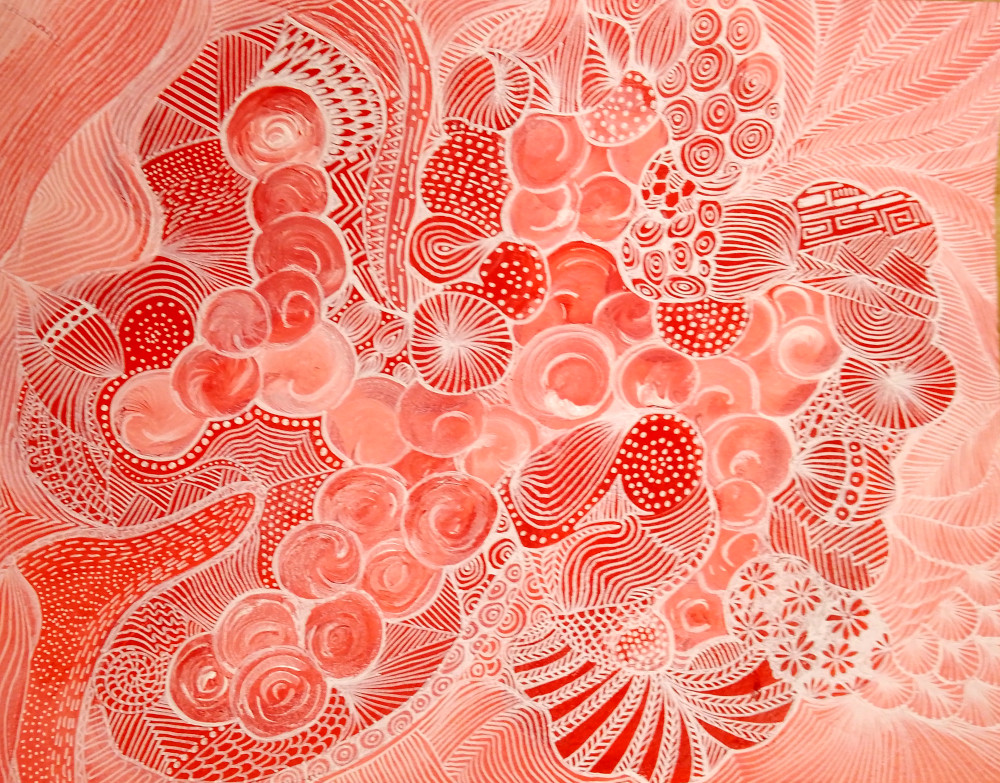 Peinture intuitive - Isabelle Guigou