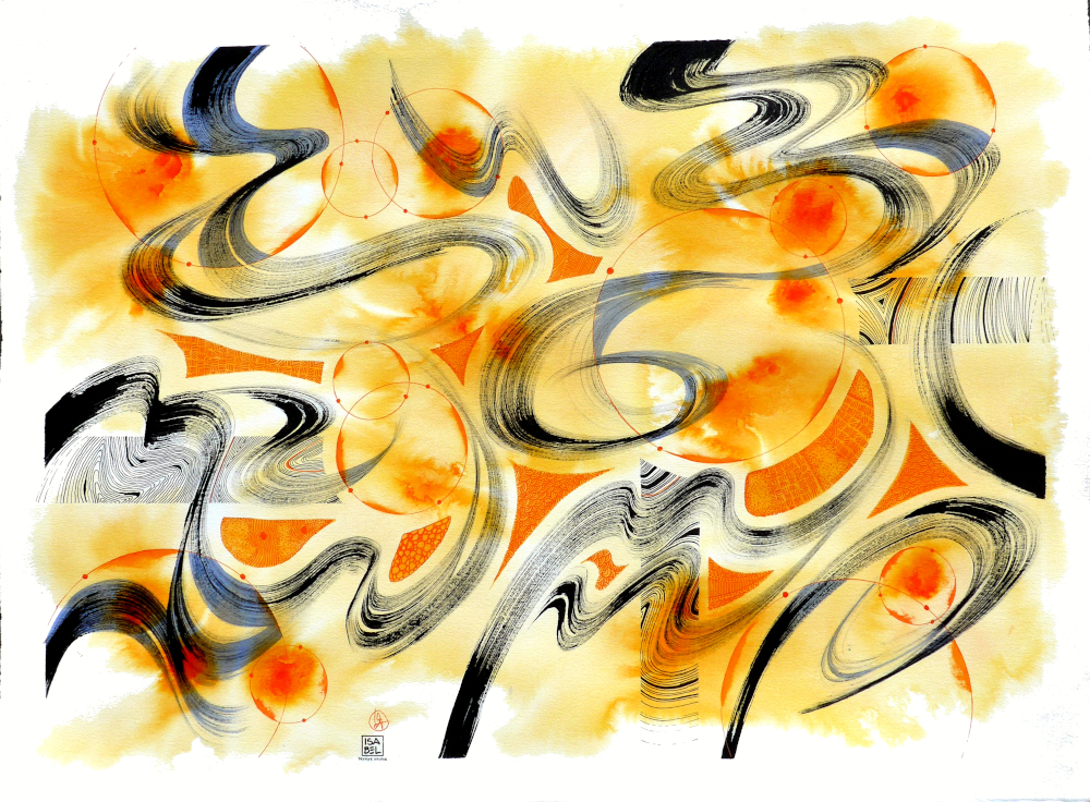 Isabelle Guigou - peinture intuitive