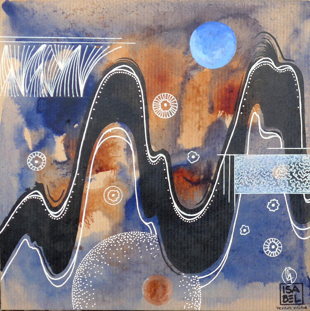 Isabelle Guigou - peinture intuitive