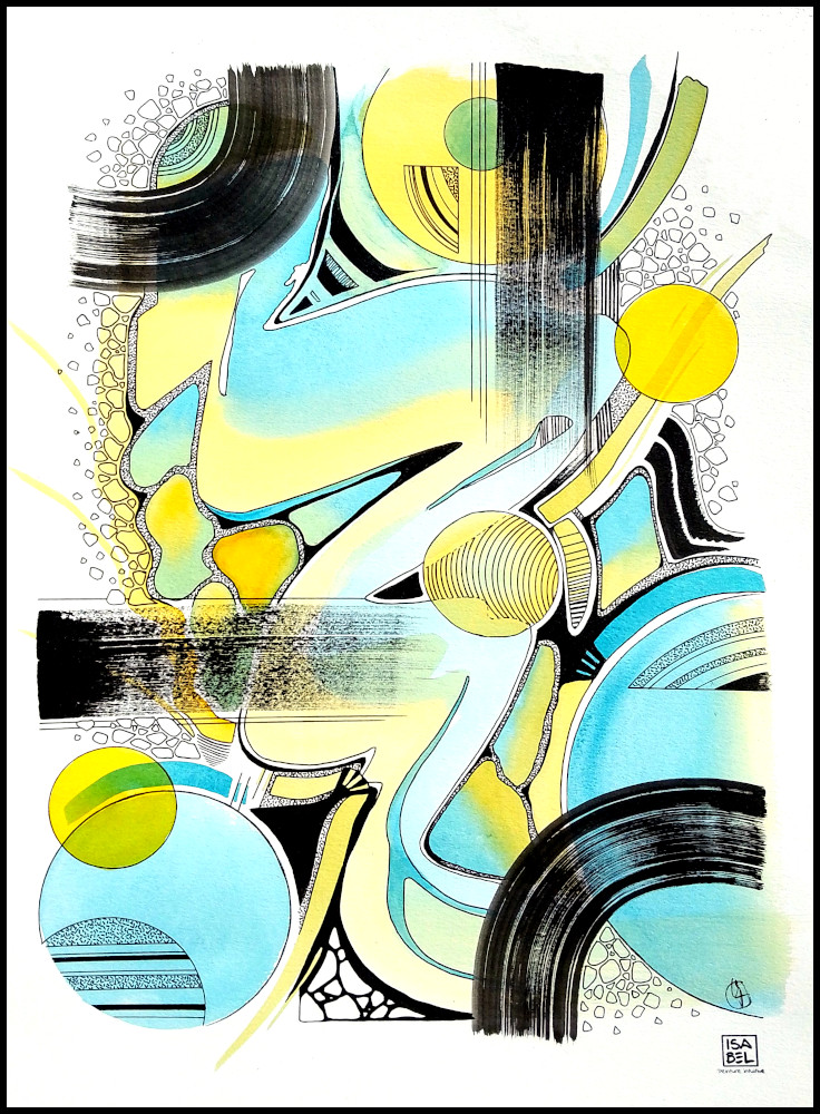 Isabelle Guigou - peinture intuitive