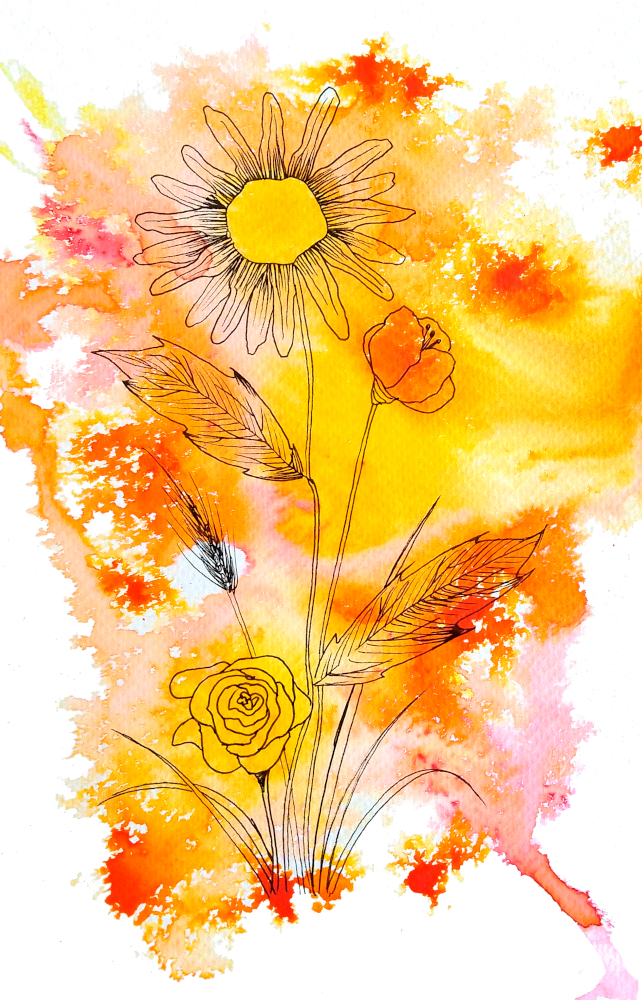 Brins d'artistes - atelier aquarelle zen